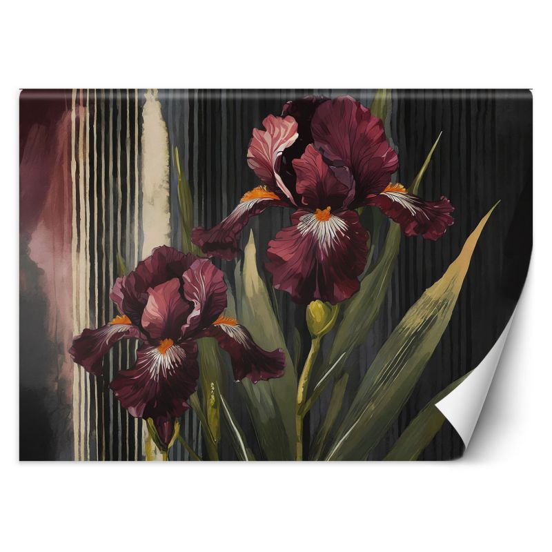 Fototapeta Feeby Kwiaty czerwone Botanika 450x315 1 szt