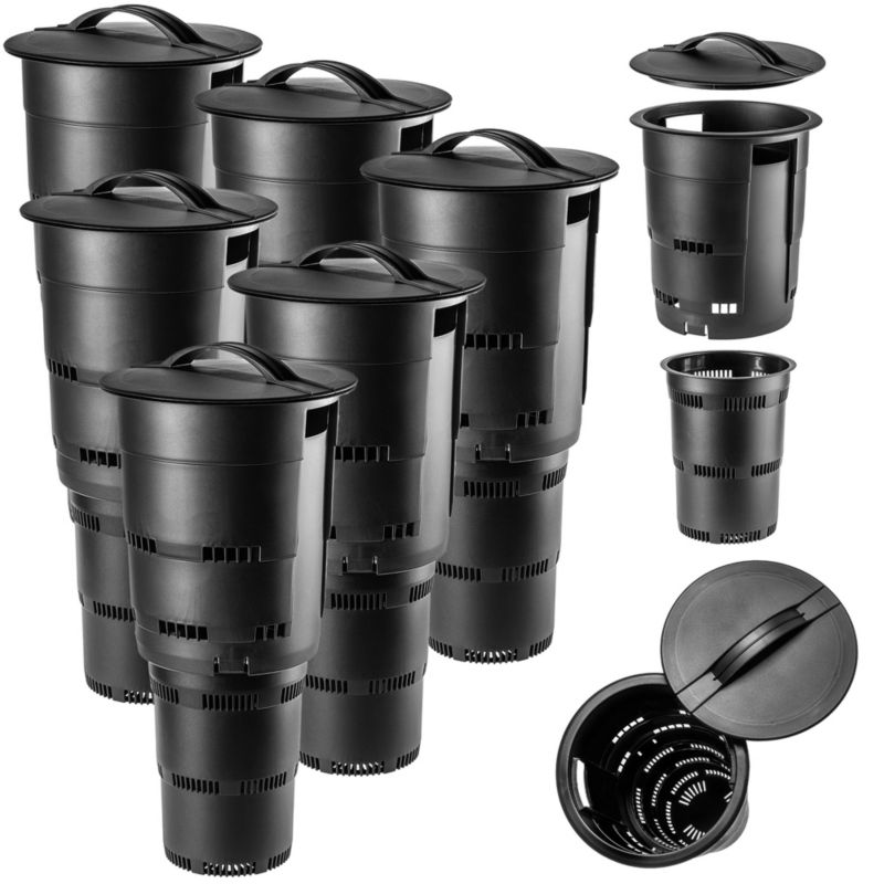 Kompostownik KADAX Podziemny 11L modułowy Kompost Ogrodowy Zestaw 6szt Wkopywania 6szt.