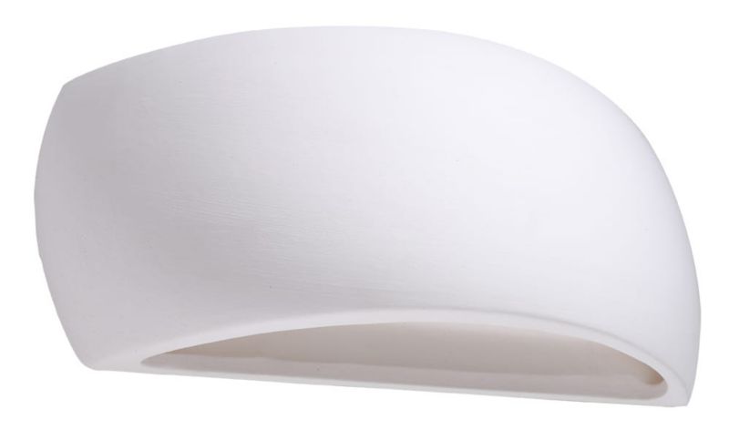 Kinkiet ścienny Sollux Lighting Pontius biały 1 x G9 x 40W IP20 wym: 13 x 32 x 9 cm - 1 szt.