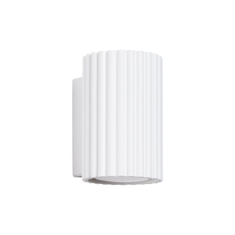 Kinkiet ścienny Sollux Lighting Karbon biały góra-dół 1 x GU10 x IP20 wym: 10 x 6,5 x 8,5 cm - 1 szt.