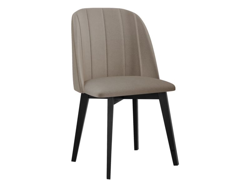 Krzesło MIRJAN 24 Monti III Pik prosty czarny/khaki beż 1 szt.