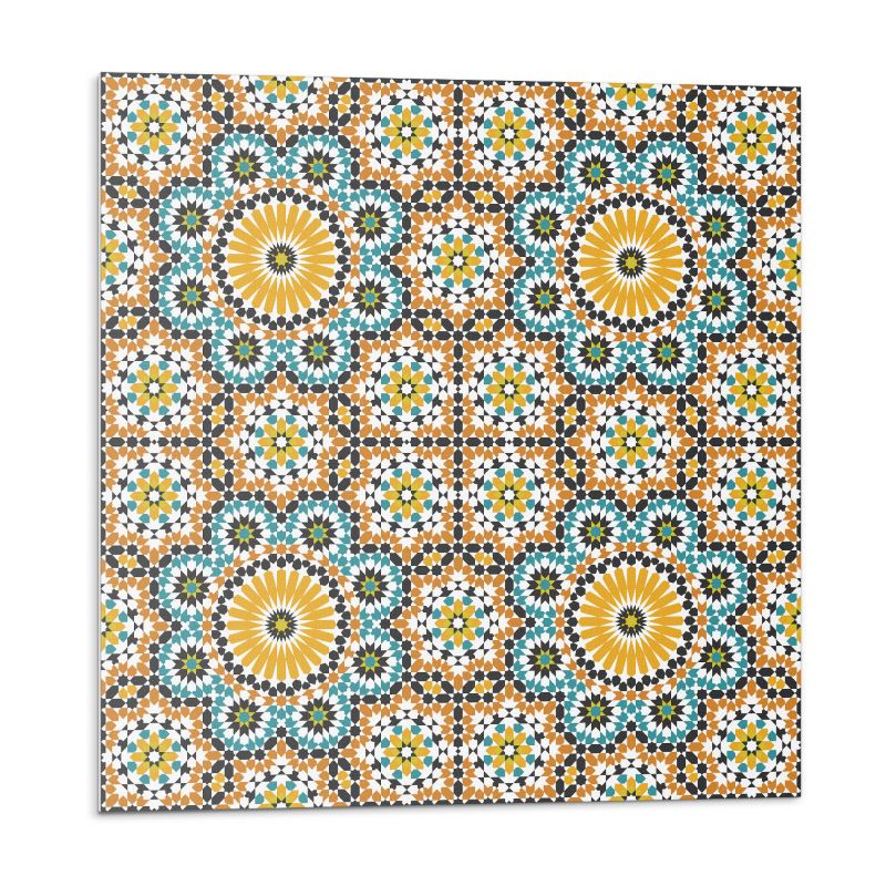 Kafelki samoprzylepne Wallfluent 30x30 cm Kwintesencja mozaiki w kwiatowej odsłonie 9 szt.