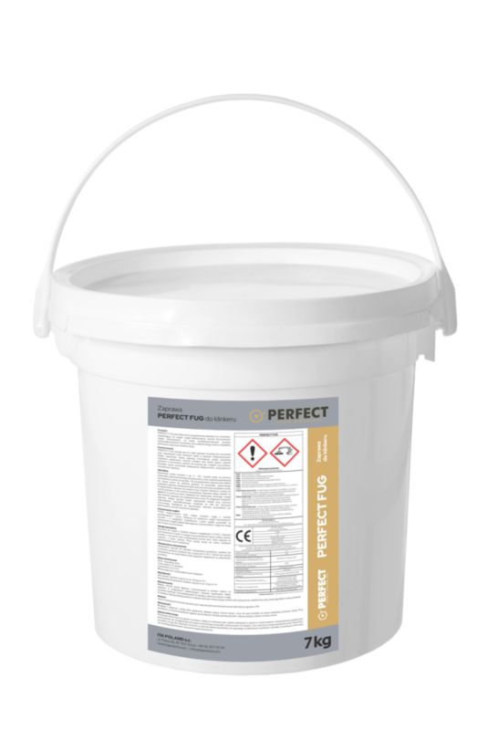 Fuga do płytek gipsowych i dekoracyjnych PERFECT biała 7 kg. 1 szt.