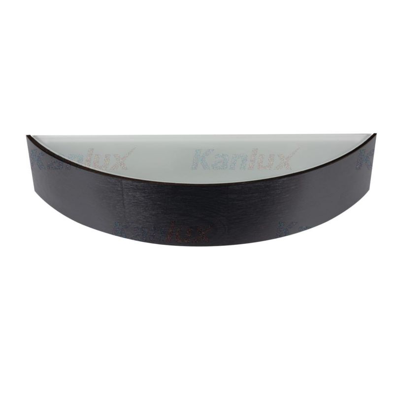 Kinkiet ścienny Kanlux Jasmin czarno-biały 1 x E27 x 20W IP20 wym: 7,6 x 40,7 x 11,6 cm - 1 szt.