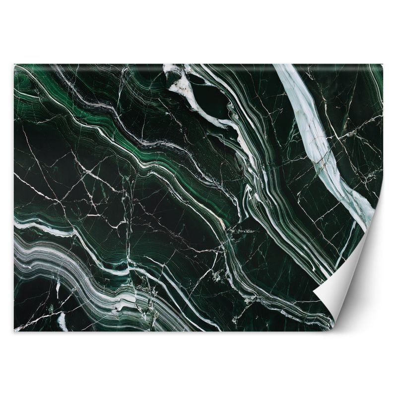 Fototapeta Feeby Zielony Szmaragdowy Marmur Kamień 150x105 1 szt