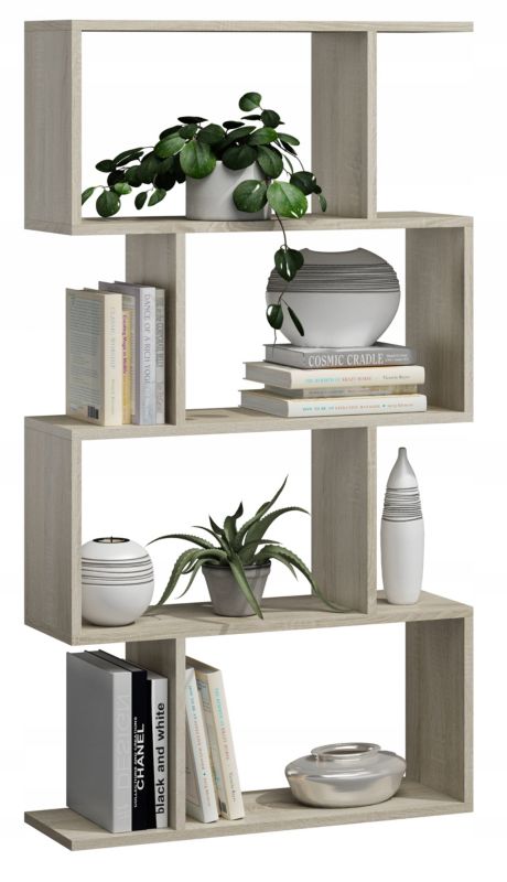 Regał Matkam otwarty BASK 4 szafka Per dąb sonoma 1 szt.