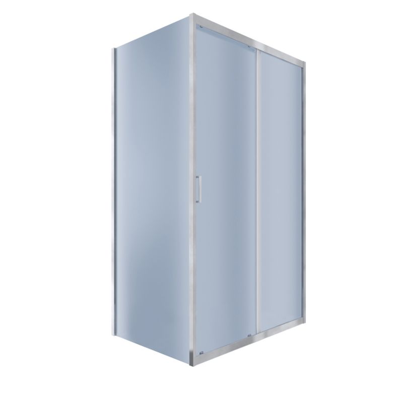 Kabina prysznicowa GALLA Durasan 100x80 chrom prostokątna 1szt.