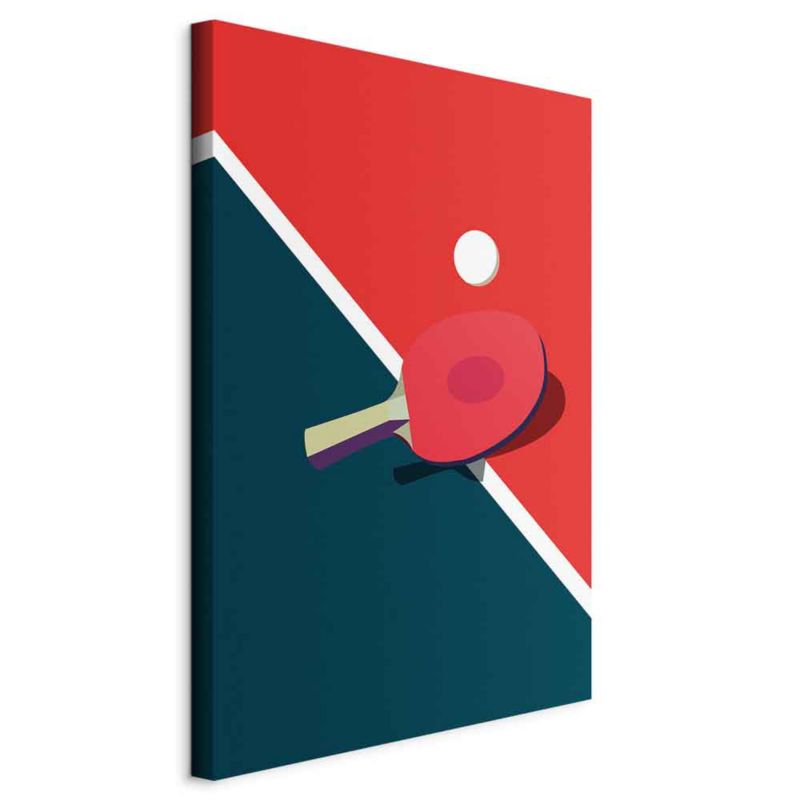 Obraz Artgeist Tenis stołowy 60 x 30 cm flizelina 1 szt