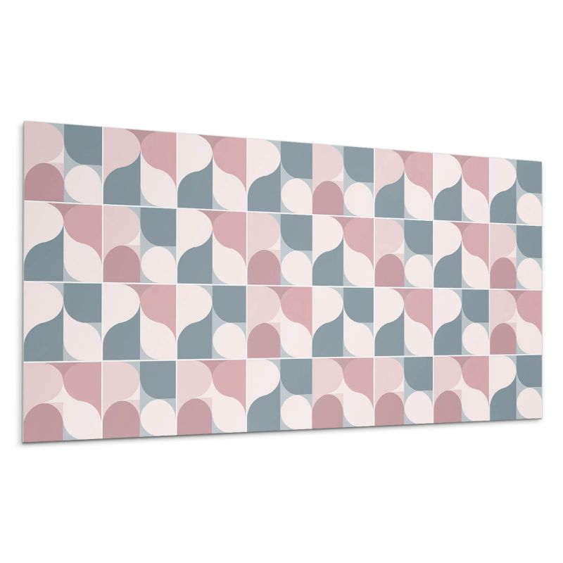 Panel samoprzylepny Wallfluent 100x50 cm Abstrakcyjne kształty geometryczne 1 szt.