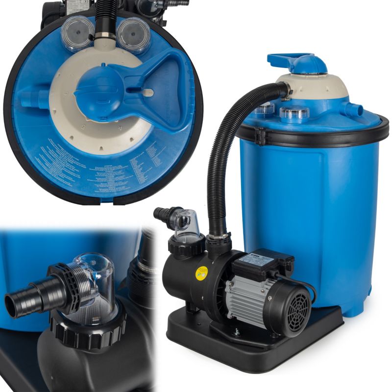 Pompa piaskowa filtr do basenu filtracji Coil piaskowa 550W 10000l/h samozasysa 1szt