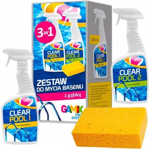 Chemia Basenowa, Pool Systems, Gamix, Zestaw do czyszczenia basenu, 2kg, 3szt.