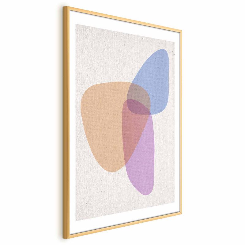 Plakat Artgeist Część wspólna 21x30 cm z ramą złotą 1 szt