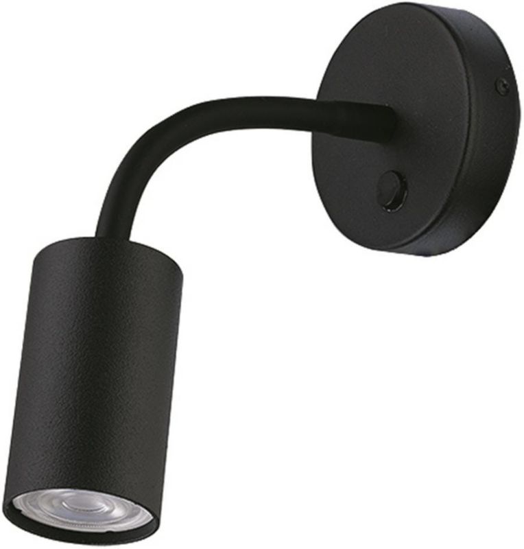 Kinkiet ścienny Nowodvorski Lighting Eye Flex czarny 1 x GU10 x 10W IP20 wym: 20 x 10 x 20 cm - 1 szt.