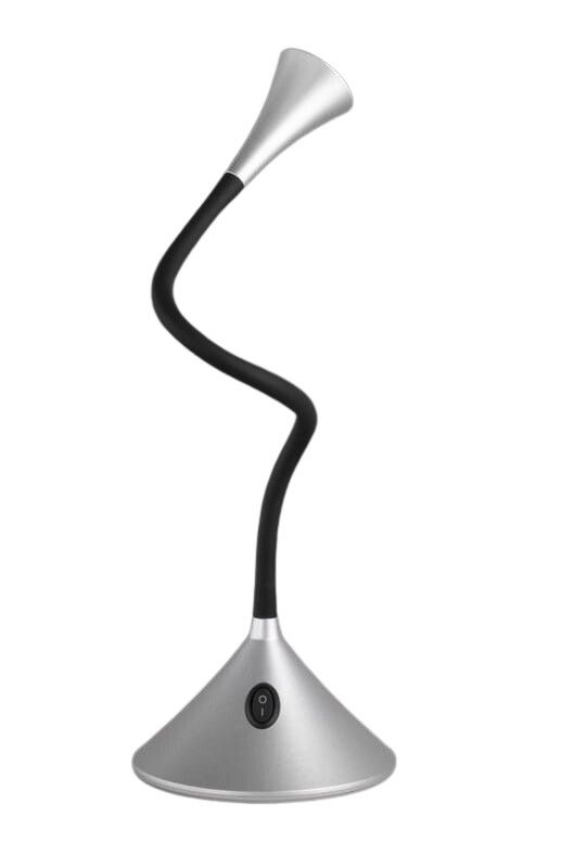 Lampa biurkowa RL Viper srebrna LED 3W 3000K 260lm IP20 wym: 31.8 x 13.5 x 13.5 cm tworzywo sztuczne - 1 szt.