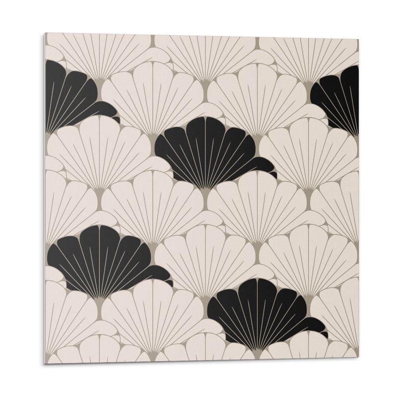 Kafelki samoprzylepne Wallfluent 30x30 cm Nowoczesny wzór z liśćmi 9 szt.