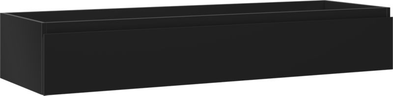 Wisząca szafka łazienkowa Mexen Orio czarny mat 140 cm 1 szuflada 1 szt.