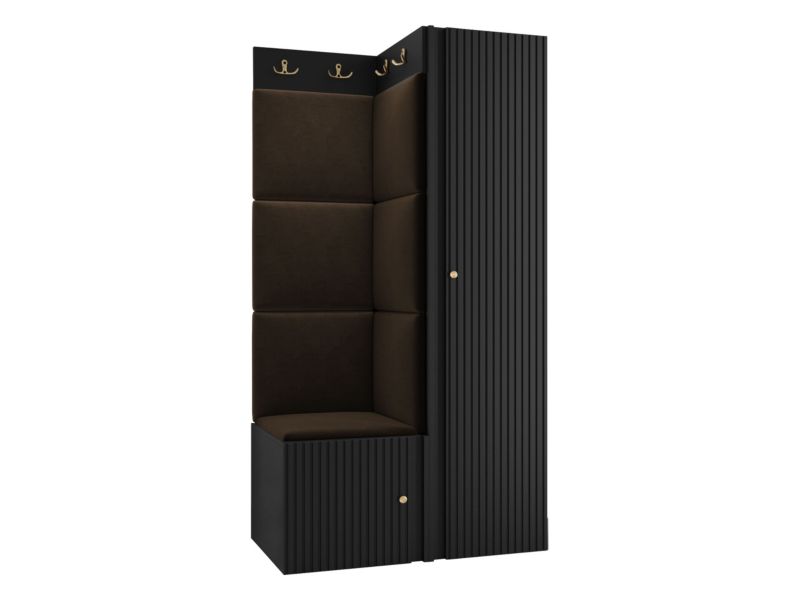 Zestaw MIRJAN 24 Orion Ryfel Slim XXV czarny + brązowy 1 kpl.