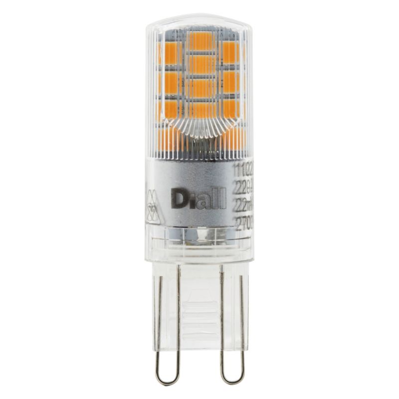 Żarówka LED Diall G9 300 lm 2700 K 2 szt.
