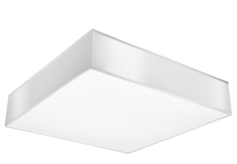 Plafon sufitowy nowoczesny Sollux Lighting Horus biały 3 x E27 x IP20 wym: 12 x 45 x 45 cm - 1 szt.