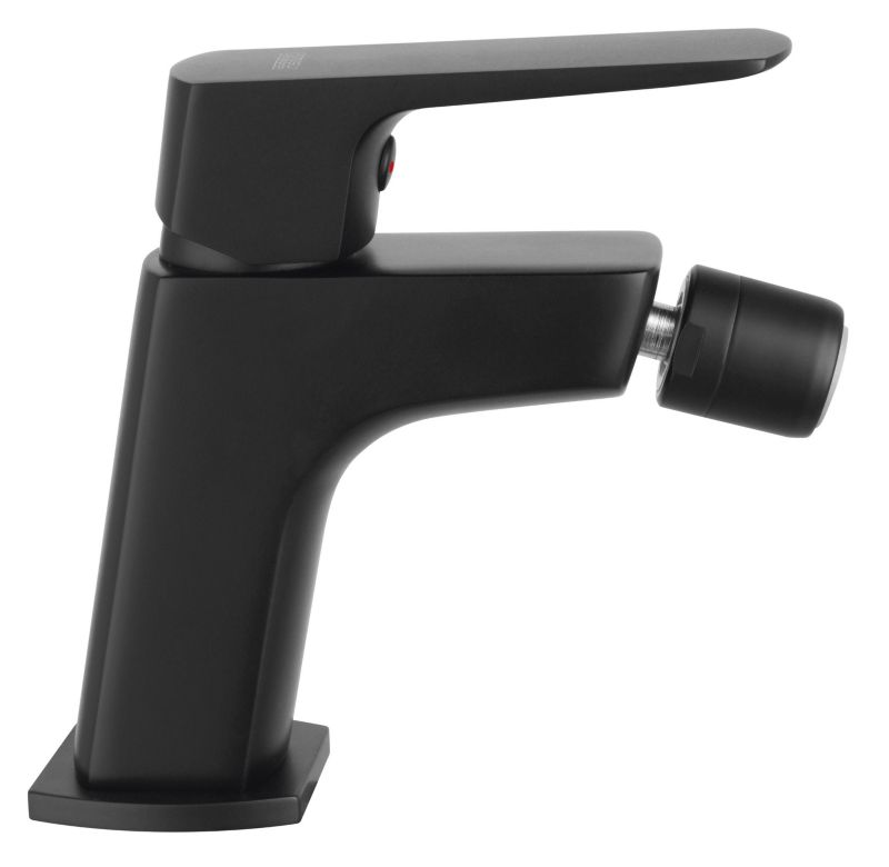 Bateria bidetowa Ferro Vitto VerdeLine czarny matowy, stojąca, perlator, Easy Clean System - 1 szt.