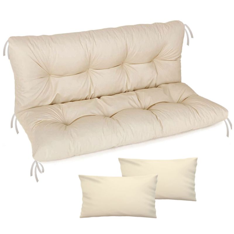 Poduszka materac na huśtawkę Comfort FEROCITY Beżowy 120x50x50 1 szt.