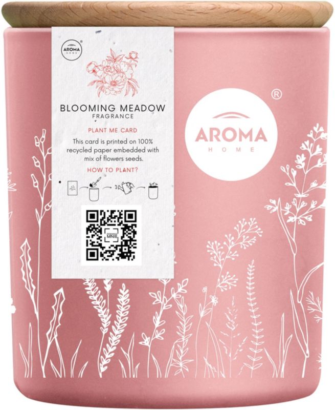 Świeca zapachowa Aroma Home Garden bloom mead 150 g
