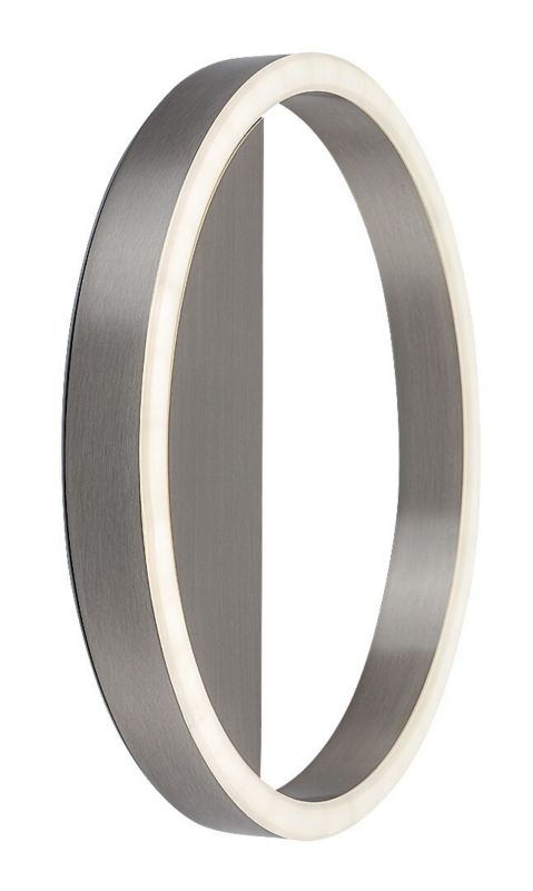 Kinkiet ścienny Rabalux Thrac szczotkowane aluminiowo-biały styl nowoczesny LED 15W 4000K 1000lm IP20 wym: 25 x 25 x 3 cm - 1 szt.