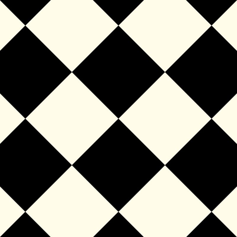 Wykładzina PCV Dekordom York T99 szachownica czarno biala zebra 3 m szerokosci cena za 1 m2