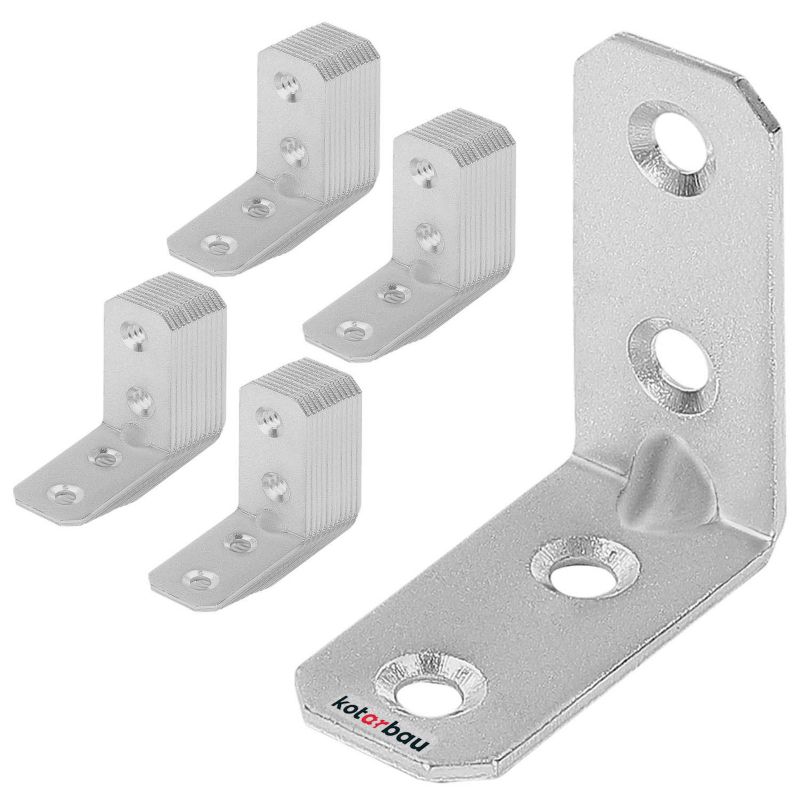 Kątownik łącznik KOTARBAU ciesielski 35x35x16 mm 50 szt.