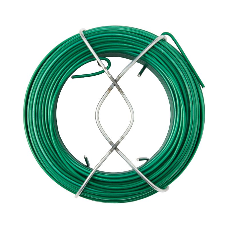 Drut stalowy Diall PCV 1,2-1,4 mm x 40 m zielony