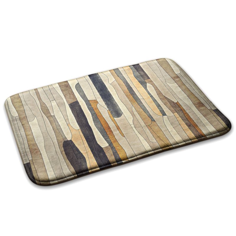 Dywanik do sypialni Tulup 90x60cm Abstrakcyjne wzory Miękki i antypoślizgowy 1 szt.