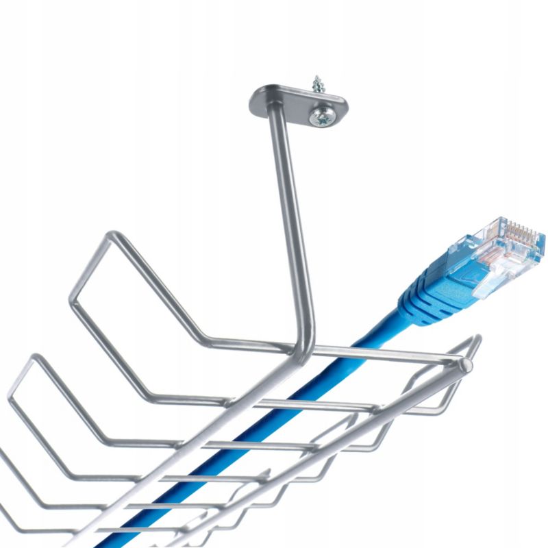 Maskownica Do Kabli KADAX Organizer Pod Biurko Blat 72cm Osłona maskująca 1szt.