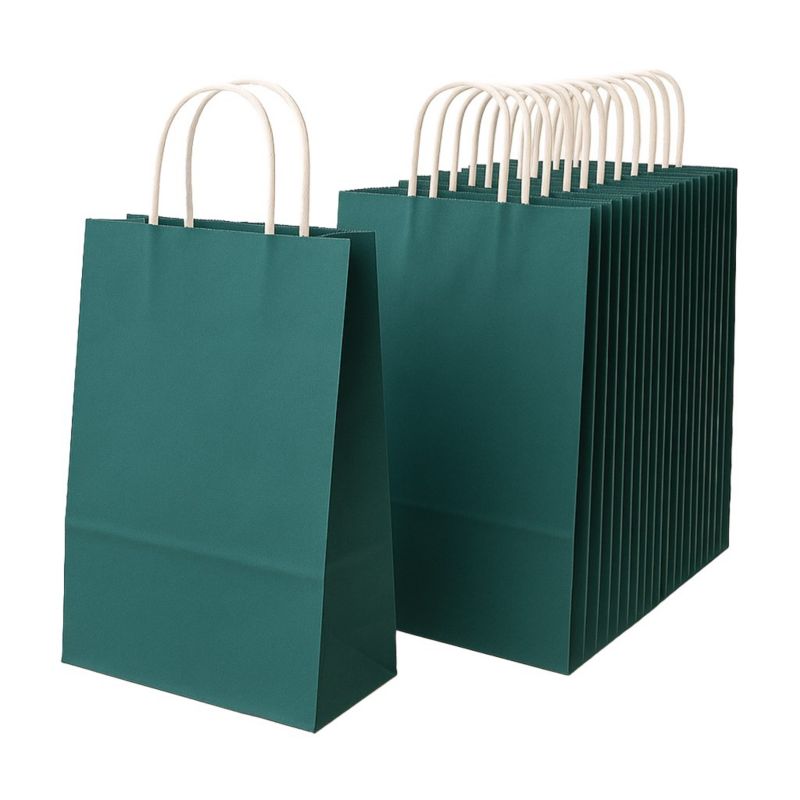 Torba papierowa Neopak Ciemnozielona 305x170x425mm 10 szt.