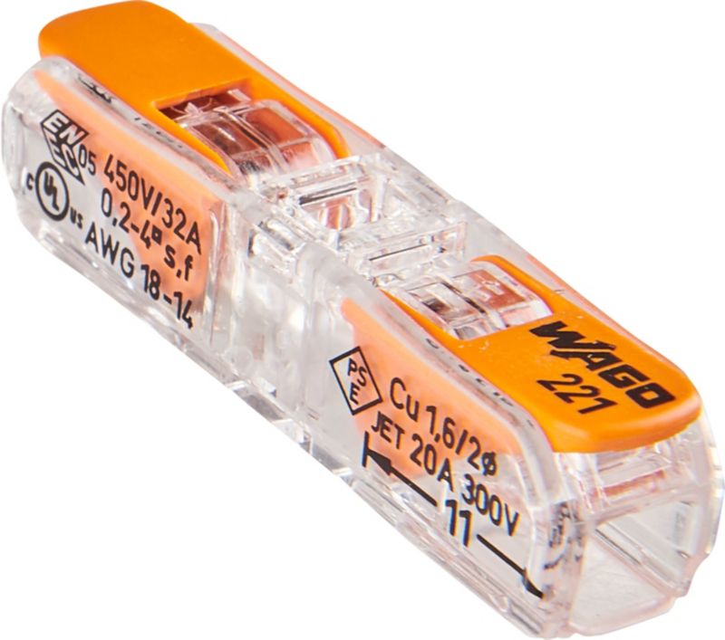 Złączka przelotowa Wago 221 0,2-4 mm 6 szt.