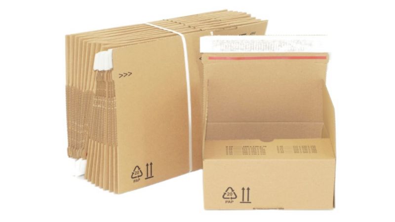 Karton fasonowy Neopak 169x130x70mmuk PUDEŁKO Wykrojnikowy Kraft 10 szt.