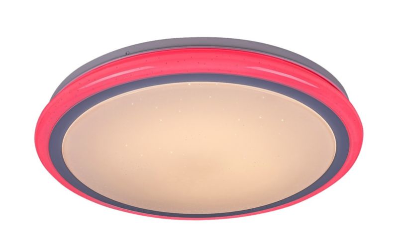 Plafon Rabalux Leonie biały LED 32W 3000K-6500K 2400lm IP20 wym: 7,5 x 40 x 40 cm metal - 1 szt.