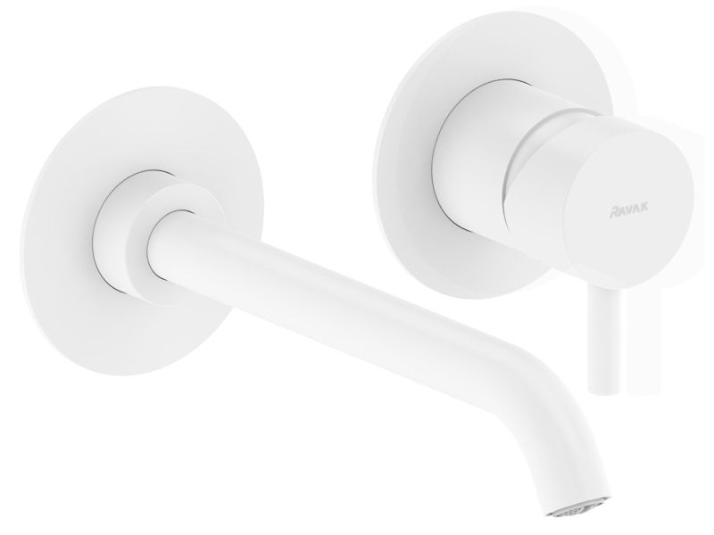 Bateria umywalkowa Ravak podtynkowa Espirit ES 019.10WV.O1.RB07B do R-box, dwuczęściowa biały mat 1 szt