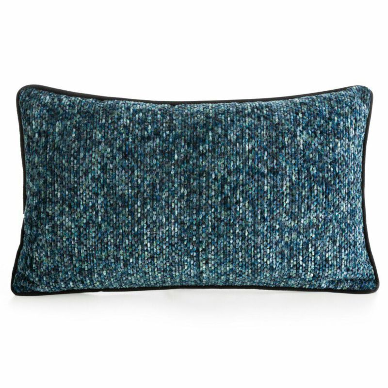 Poszewka Bari 02 Eurofirany 30x50 cm dekoracyjna na poduszkę Niebieska 1 szt.