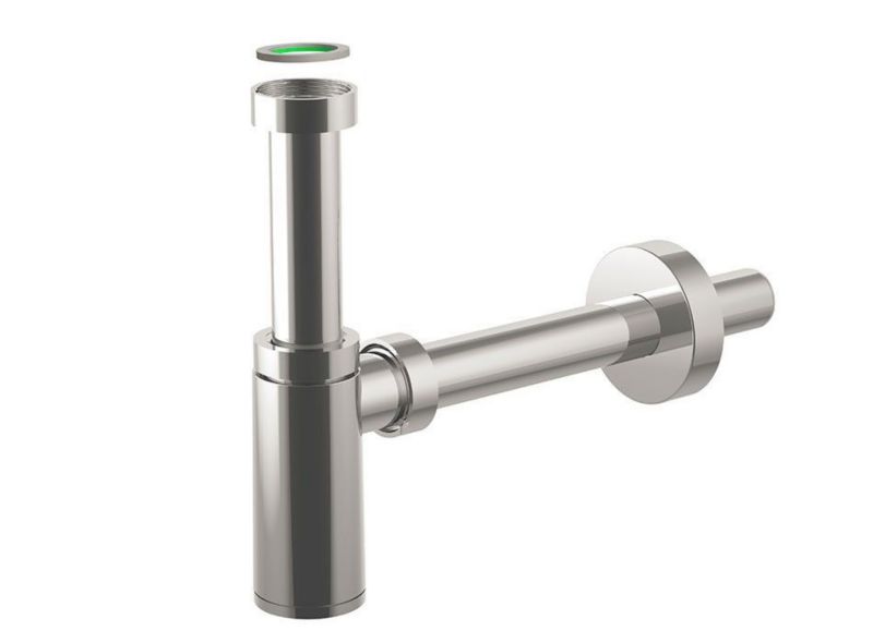 Syfon umywalkowy Domotechnika butelkowy 1 1/4x32 250mm ABS chrom 1szt