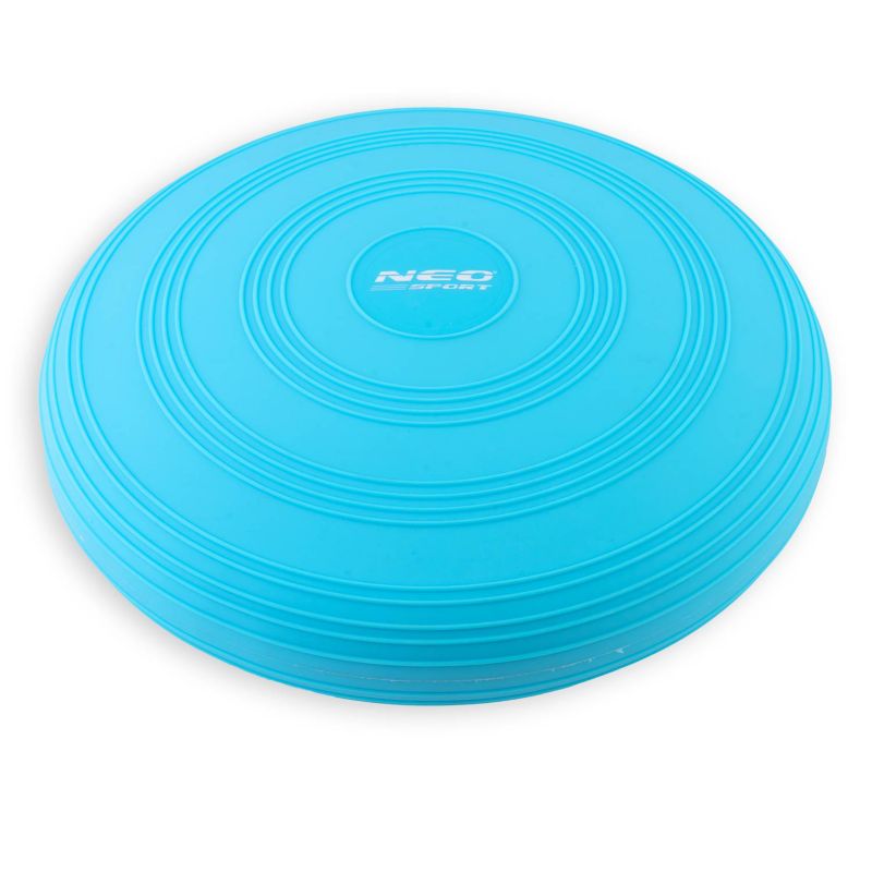 Dysk balansowy Neo-sport 33cm z pompką ręczną NS-958 niebieski 1szt.