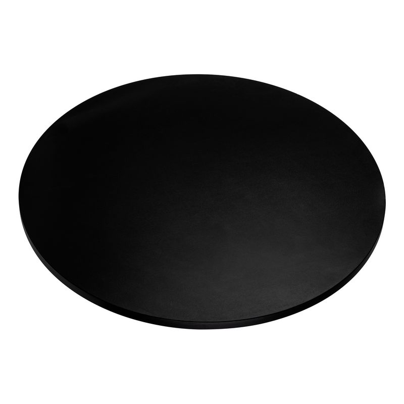 Blat do stolika KOLM okrągły fi 50 cm Czarny 1szt.