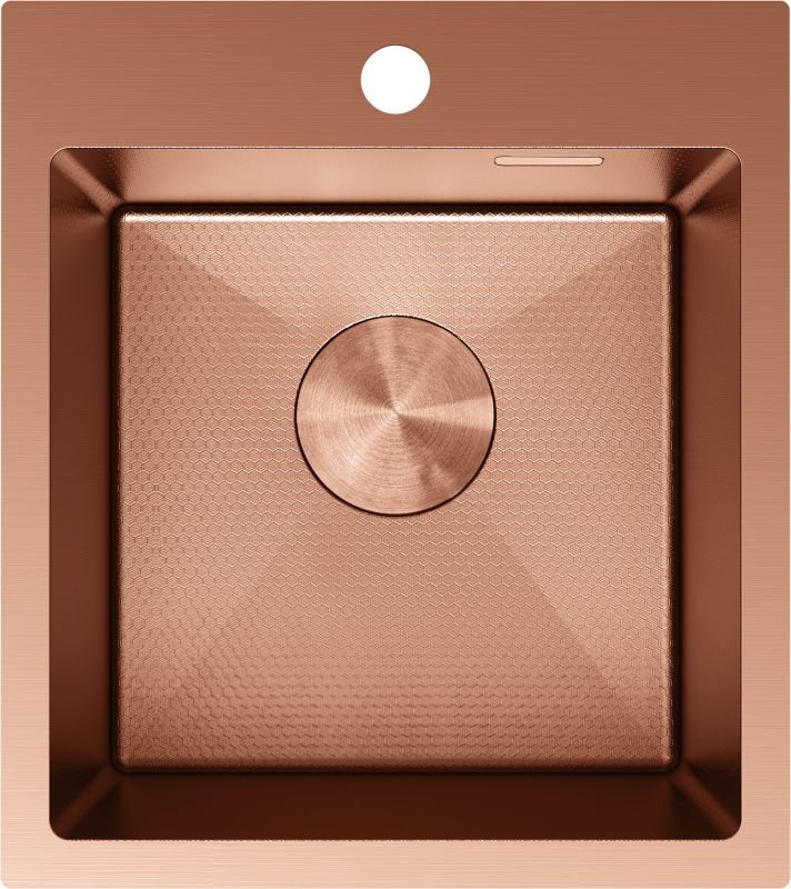 Zlewozmywak wpuszczany Mexen Solix miedź 450x400 mm 1-komorowy 1 szt.