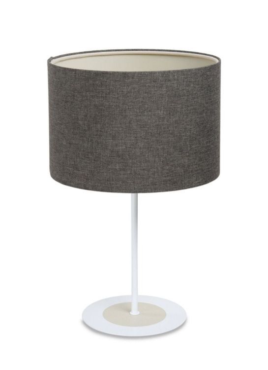 Lampa Bps Koncept stołowa ERUTAN III szara 1 szt