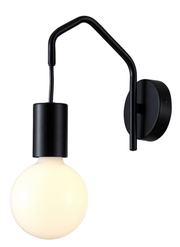 Kinkiet ścienny Candellux Basso czarny 1 x E27 x 40W IP20 wym: 19 x 18 x 8 cm - 1 szt.