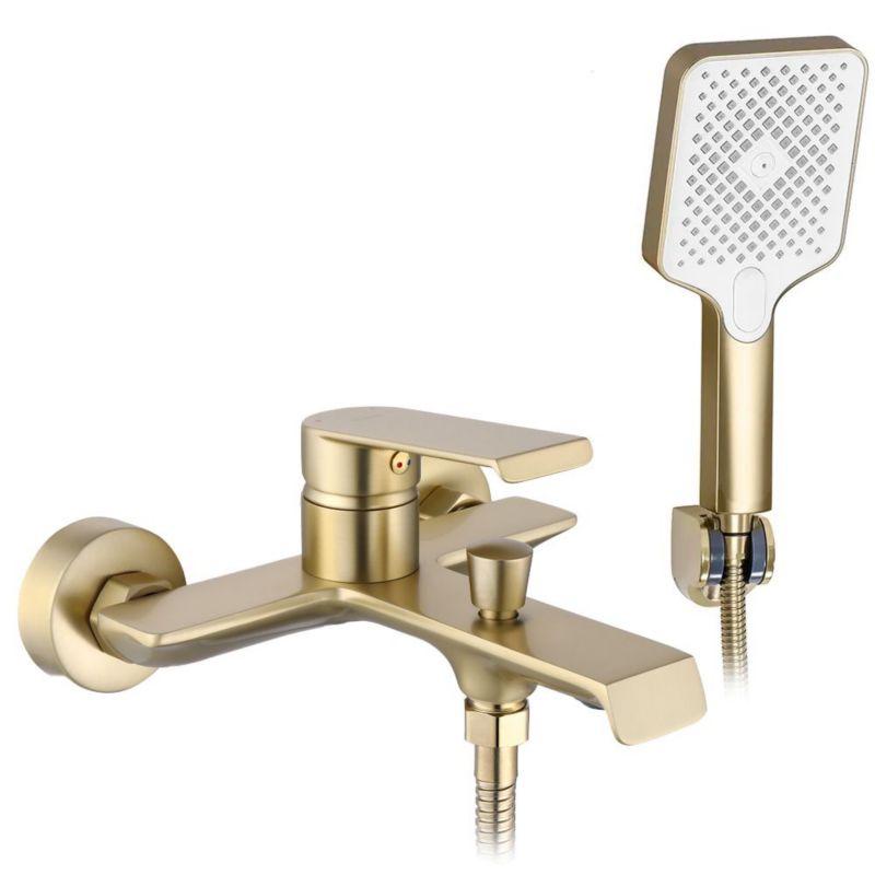 Bateria Wannowa Rea My2061-3Gg Hass 21X20X10Cm Złoty Szczotkowany 1 Szt