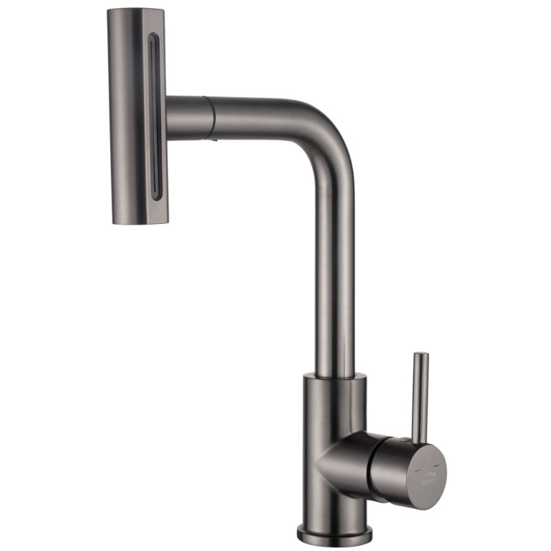 Bateria zlewozmywakowa Laveo Versaro grafitowa