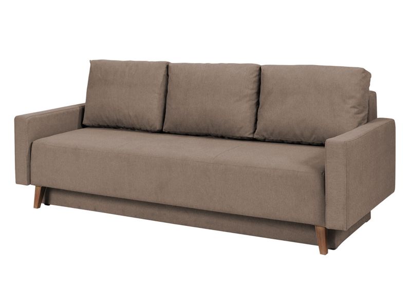 Kanapa rozkładana MIRJAN 24 Oviedo ciemny beż + san remo ciemny 1 szt.