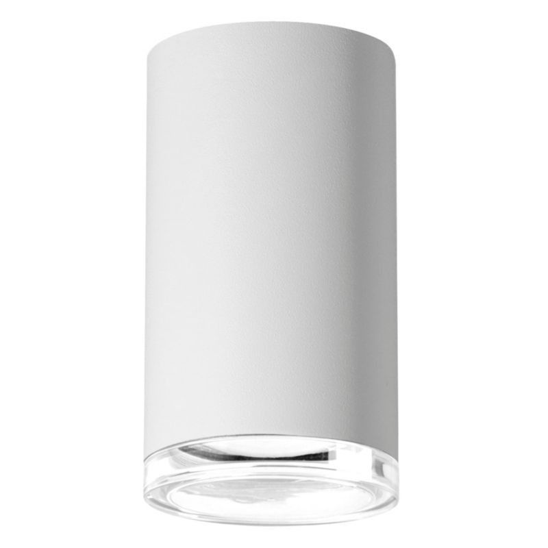 Spot Polux Turyn biało-przeźroczysty do łazienki 1 x GU10 x 10W IP44 wym: 11 x 5,5 cm - 1 szt.