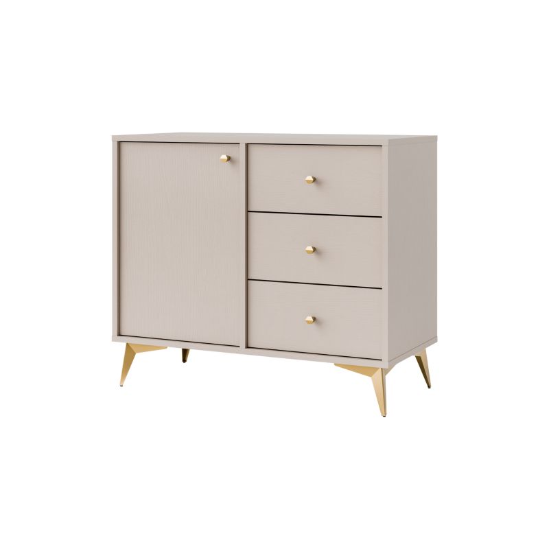 Komoda z szufladami Bonni Sakai 1 1F 3S T814 Beż 1 szt.