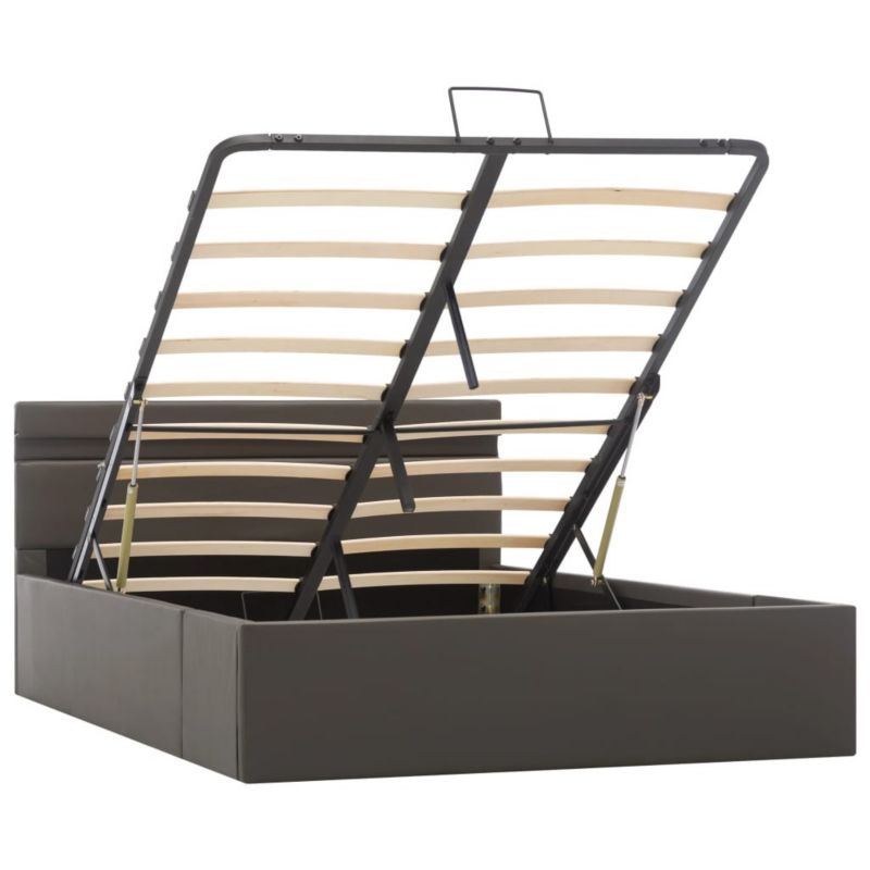 Łóżko tapicerowane WaszeMeble 140x200 cm szara WM-285555 1 szt.